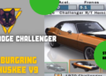 Dodge Challenger en Nurburgring con el huskee V9