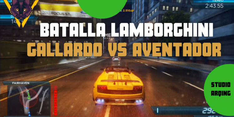 Batalla Lamborghini Gallardo VS Aventador
