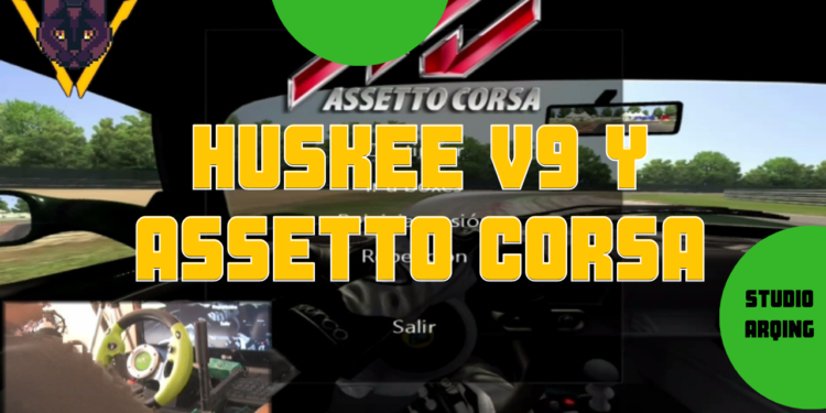 VOLANTE Huskee V9 en ASSETTO CORSA
