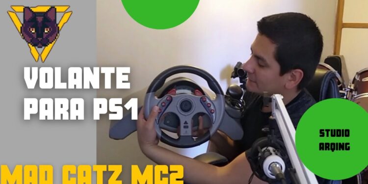 El Volante definitivo para la PS1 – Mad Catz MC2