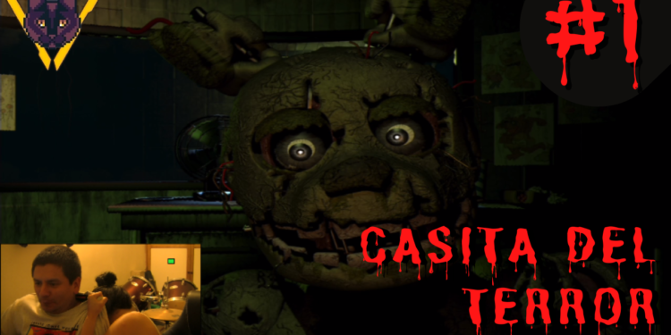 CARATULA Gameplay Five Nights at Freddy's 3