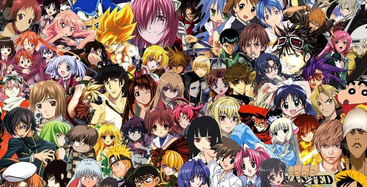 Collage anime